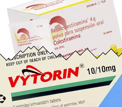 Colestiramina contra Vytorin