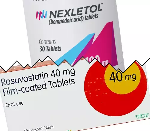 Nexletol contra Rosuvastatina