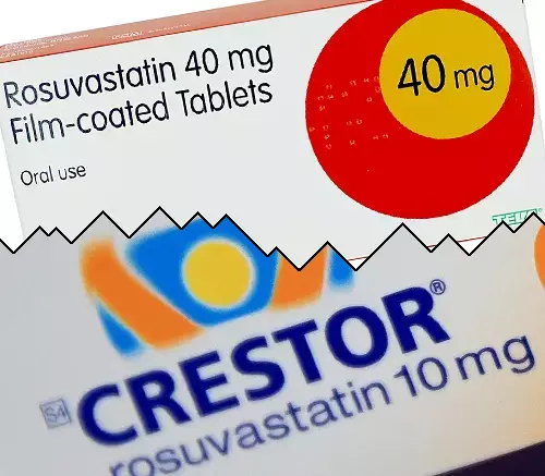 Rosuvastatina contra Crestor